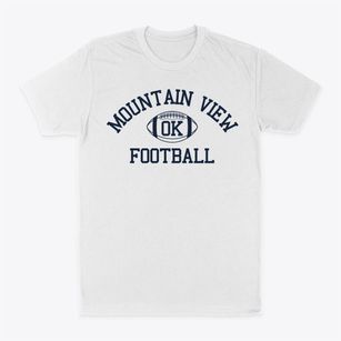Mountain View Oklahoma Football Classic Dad T-Shirt