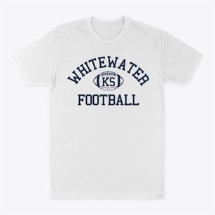 Whitewater Kansas Football Classic Dad T-Shirt