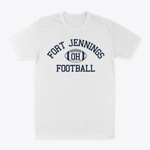 Fort Jennings Ohio Football Classic Dad T-Shirt