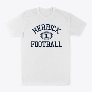 Herrick Illinois Football Classic Dad T-Shirt