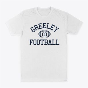 Greeley Colorado Football Classic Dad T-Shirt