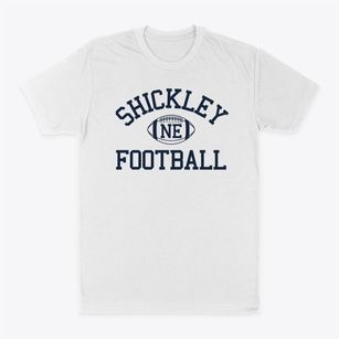 Shickley Nebraska Football Classic Dad T-Shirt
