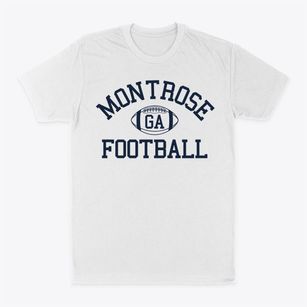 Montrose Georgia Football Classic Dad T-Shirt