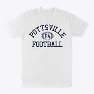 Pottsville Pennsylvania Football Classic Dad T-Shirt