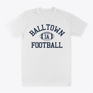 Balltown Iowa Football Classic Dad T-Shirt