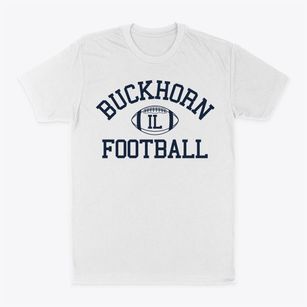 Buckhorn Illinois Football Classic Dad T-Shirt