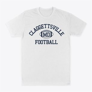 Claggettsville Maryland Football Classic Dad T-Shirt