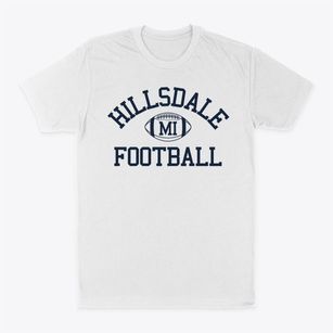 Hillsdale Michigan Football Classic Dad T-Shirt