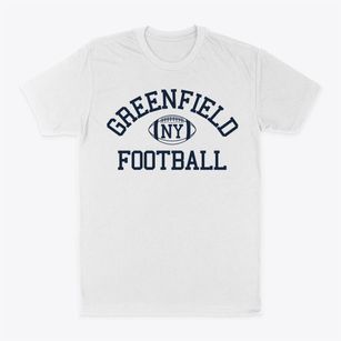 Greenfield New York Football Classic Dad T-Shirt