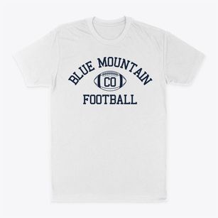 Blue Mountain Colorado Football Classic Dad T-Shirt