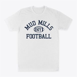 Mud Mills New York Football Classic Dad T-Shirt