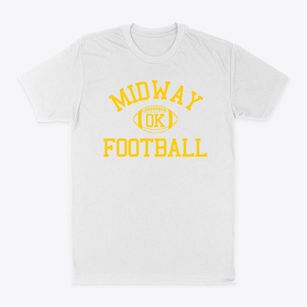 Midway Oklahoma Football Classic Dad T-Shirt