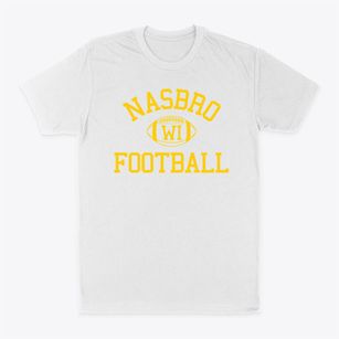 Nasbro Wisconsin Football Classic Dad T-Shirt