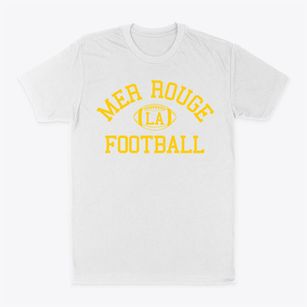 Mer Rouge Louisiana Football Classic Dad T-Shirt