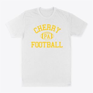 Cherry Pennsylvania Football Classic Dad T-Shirt