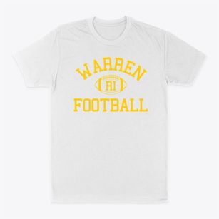 Warren Rhode Island Football Classic Dad T-Shirt