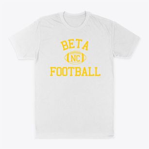 Beta North Carolina Football Classic Dad T-Shirt
