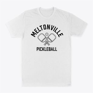 Meltonville Iowa Pickleball Classic Dad T-Shirt