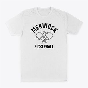 Mekinock North Dakota Pickleball Classic Dad T-Shirt