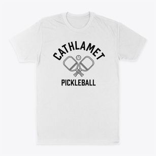 Cathlamet Washington Pickleball Classic Dad T-Shirt
