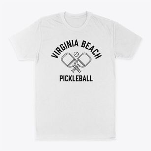 Virginia Beach Virginia Pickleball Classic Dad T-Shirt