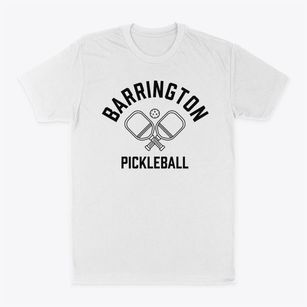 Barrington New Hampshire Pickleball Classic Dad T-Shirt
