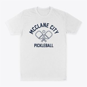 Mcclane City Louisiana Pickleball Classic Dad T-Shirt