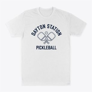 Dayton Station Oregon Pickleball Classic Dad T-Shirt