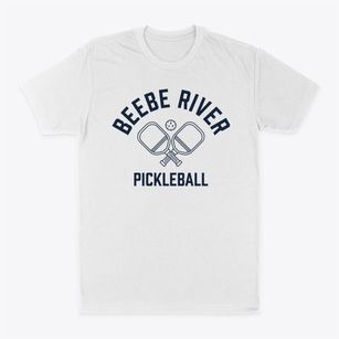 Beebe River New Hampshire Pickleball Classic Dad T-Shirt