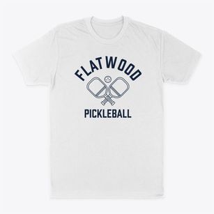 Flatwood North Carolina Pickleball Classic Dad T-Shirt