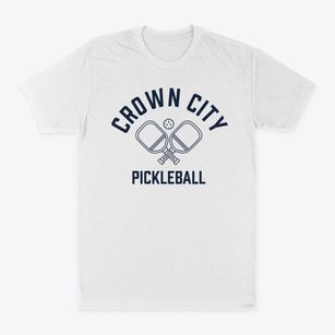 Crown City West Virginia Pickleball Classic Dad T-Shirt