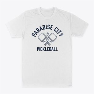 Paradise City Arizona Pickleball Classic Dad T-Shirt