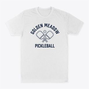 Golden Meadow Louisiana Pickleball Classic Dad T-Shirt