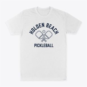 Holden Beach North Carolina Pickleball Classic Dad T-Shirt
