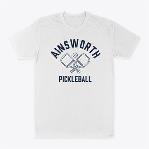 Ainsworth Iowa Pickleball Classic Dad T-Shirt