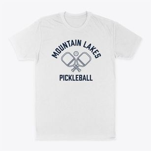 Mountain Lakes New Hampshire Pickleball Classic Dad T-Shirt