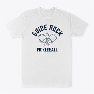 Guide Rock Nebraska Pickleball Classic Dad T-Shirt