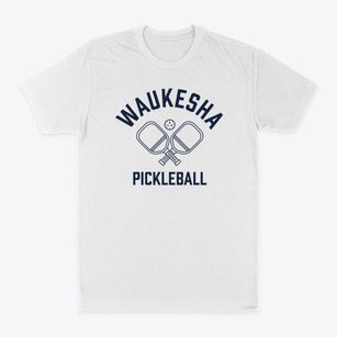 Village Of Waukesha Wisconsin Pickleball Classic Dad T-Shirt