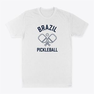 Brazil Missouri Pickleball Classic Dad T-Shirt