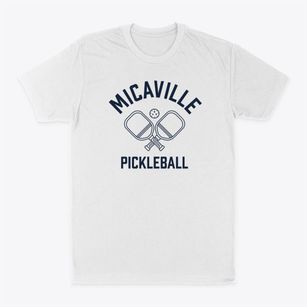 Micaville North Carolina Pickleball Classic Dad T-Shirt