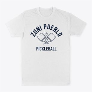 Zuni Pueblo New Mexico Pickleball Classic Dad T-Shirt