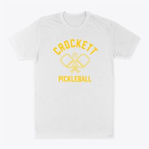 Crockett Texas Pickleball Classic Dad T-Shirt