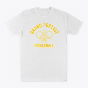 Grand Portage Minnesota Pickleball Classic Dad T-Shirt
