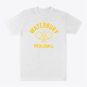 Waterbury Vermont Pickleball Classic Dad T-Shirt