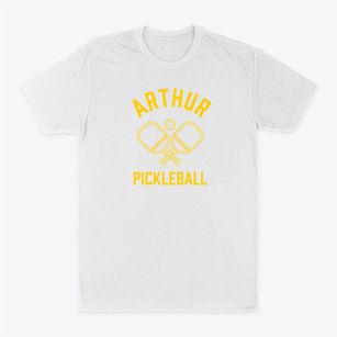 Arthur Utah Pickleball Classic Dad T-Shirt