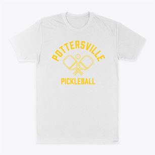 Pottersville New York Pickleball Classic Dad T-Shirt