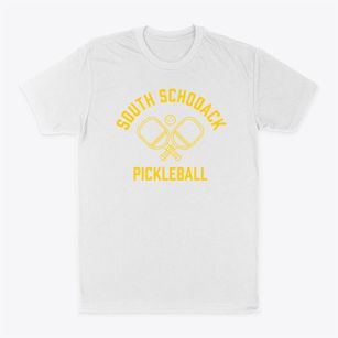 South Schodack New York Pickleball Classic Dad T-Shirt