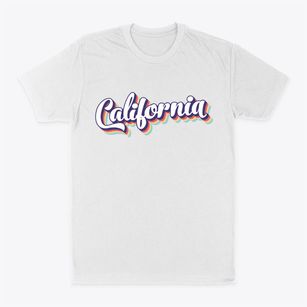  California Retro Candy Vibes Classic Dad T-Shirt