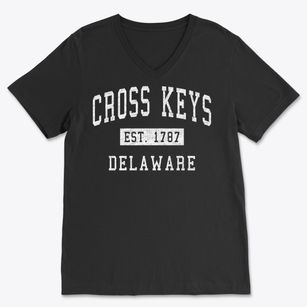 Cross Keys Delaware Classic Established Soft Lightweight V-Neck