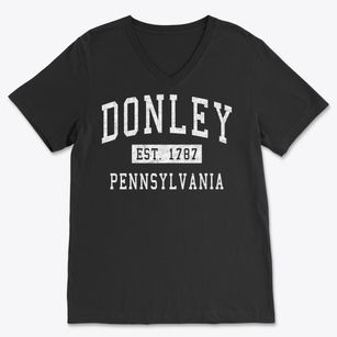 Donley Pennsylvania Classic Established Soft Lightweight V-Neck